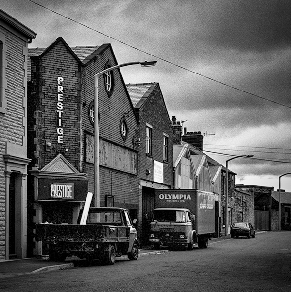 Outside Former Alexandra Cinema - Blackburn - A Town and its People by Christopher John Ball