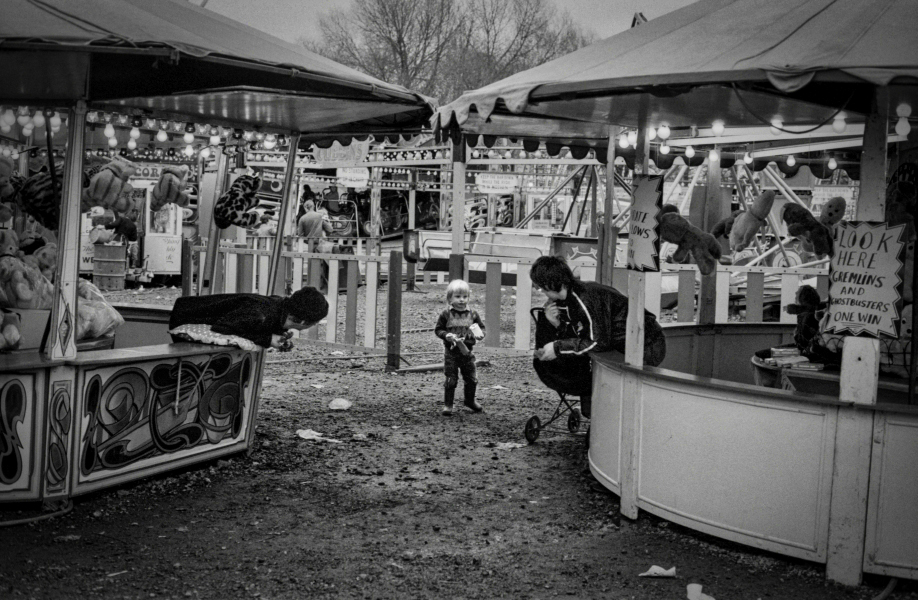 Stallholders At Blackburn Easter Fair, Blackburn Stall Holders At The Easter Fair - Blackburn a Town and its People Photographic Study