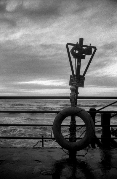 Safety Equipment, North Promenade, Blackpool 1988 From British Coastal Resorts - Photographic Essay by Christopher John Ball