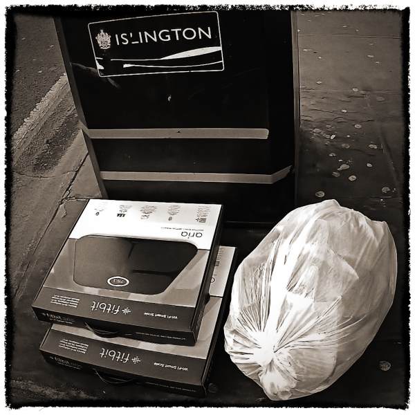 Fitbit Boxes - from Discarded: A photographic Essay by Christopher John Ball - Photographer and Writer