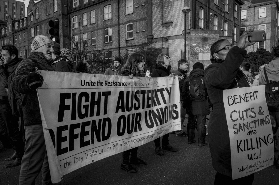 Boycott Workfare, DPAC and Mental Health Resistance Network - 4 March 2016 Road Block, Old Street, London - Photographs by Christopher John Ball Boycott Workfare, DPAC and Mental Health Resistance Network - 4 March 2016 Road Block, Old Street, London - Photographs by Christopher John Ball