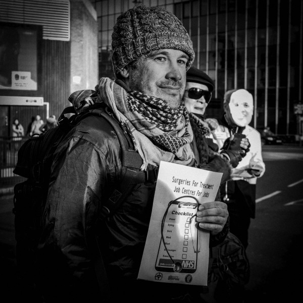 Boycott Workfare, DPAC and Mental Health Resistance Network - 4 March 2016 Road Block, Old Street, London - Photographs by Christopher John Ball Boycott Workfare, DPAC and Mental Health Resistance Network - 4 March 2016 Road Block, Old Street, London - Photographs by Christopher John Ball