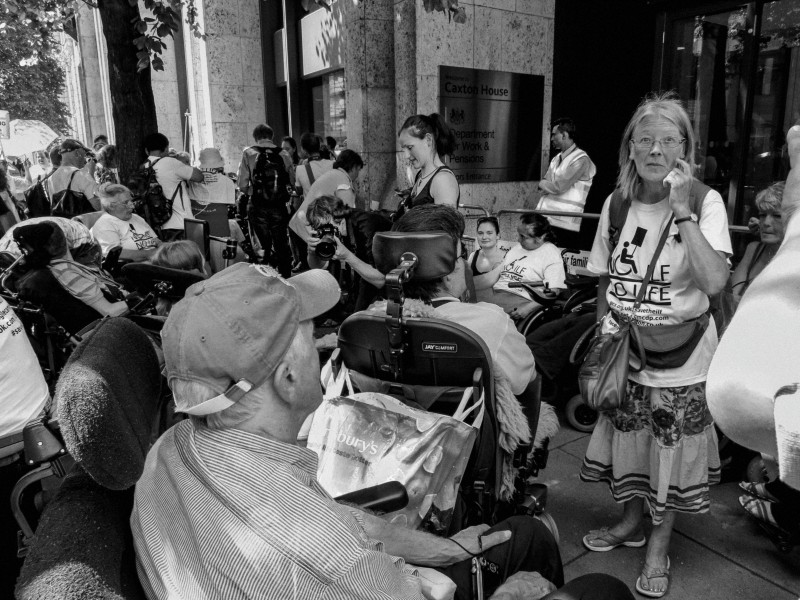 How DPAC celebrated Independent Living Day with an 'Independent Living Tea Party' 4th July 2014