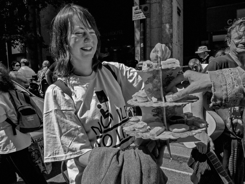 How DPAC celebrated Independent Living Day with an 'Independent Living Tea Party' 4th July 2014