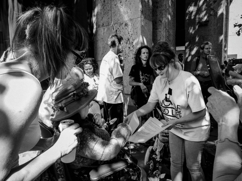 How DPAC celebrated Independent Living Day with an 'Independent Living Tea Party' 4th July 2014