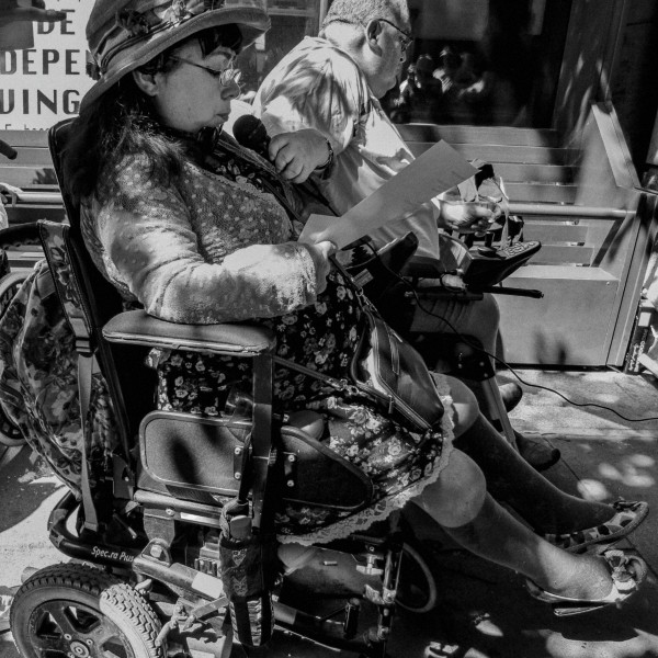 How DPAC celebrated Independent Living Day with an 'Independent Living Tea Party' 4th July 2014