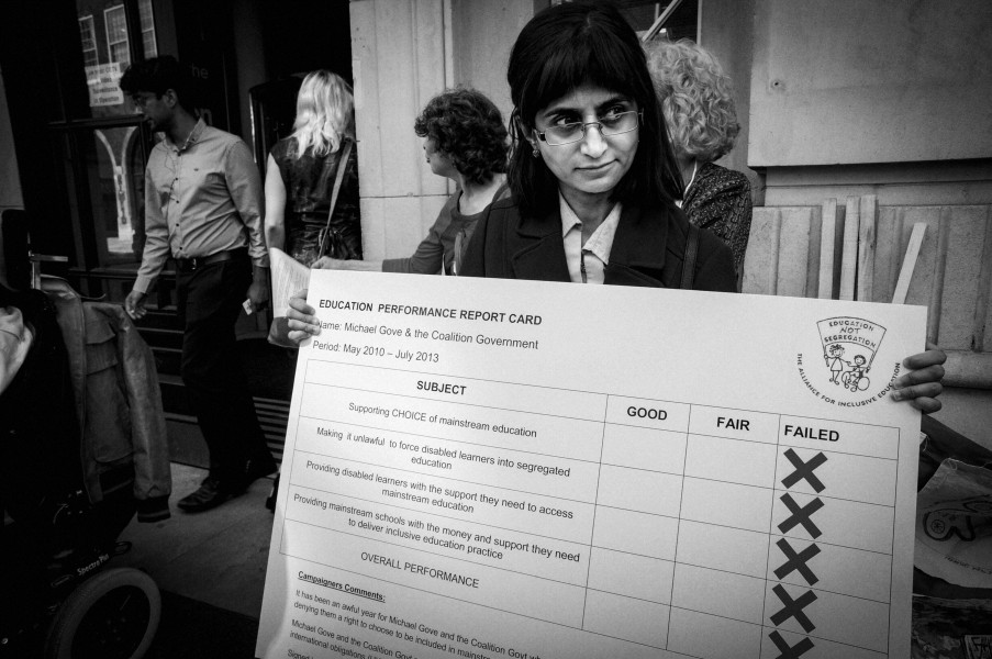 DPAC demonstration outside Department for Education, London. 4th September 2013 DPAC demonstration outside Department for Education, London. 4th September 2013