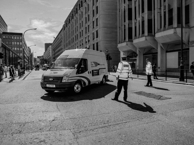 DPAC demonstration and road block, London 4th July 2014