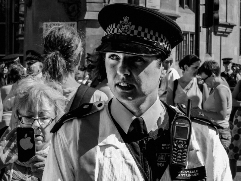 DPAC demonstration and road block, London 4th July 2014
