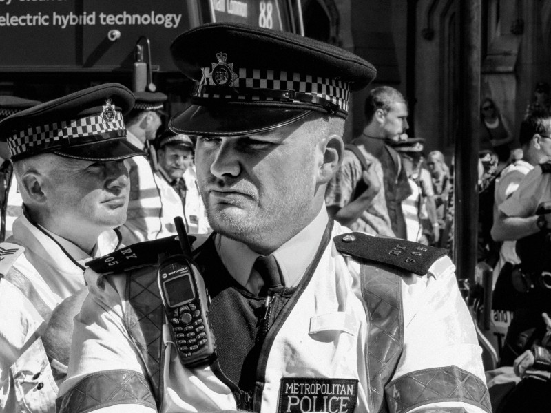 DPAC demonstration and road block, London 4th July 2014