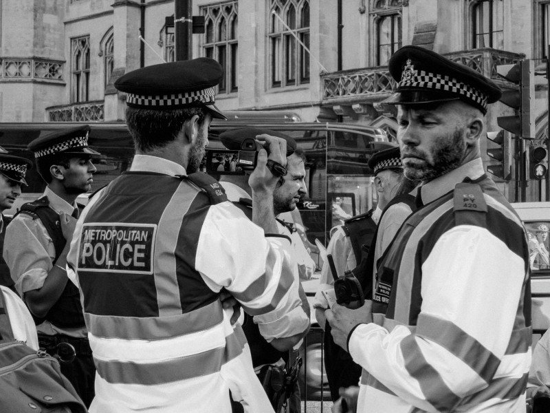 DPAC demonstration and road block, London 4th July 2014