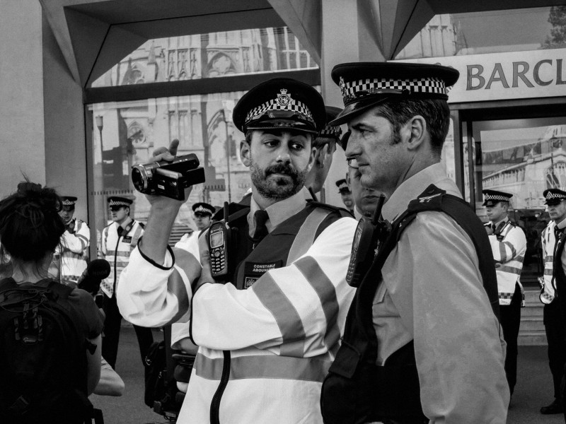 DPAC demonstration and road block, London 4th July 2014