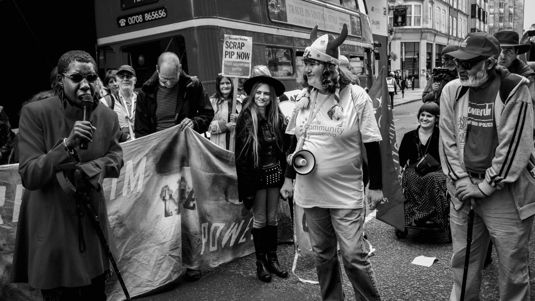 DPAC - PIP Fightback. Day of Action Against PIP. 13th July 2013, London. Part Two - Outside DWP Offices. Photographs by Christopher John Ball DPAC - PIP Fightback. Day of Action Against PIP. 13th July 2013, London. Part Two - Outside DWP Offices. Photographs by Christopher John Ball