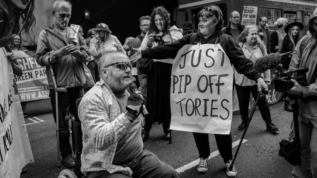 DPAC - PIP Fightback. Day of Action Against PIP. 13th July 2013, London. Part Two - Outside DWP Offices. Photographs by Christopher John Ball DPAC - PIP Fightback. Day of Action Against PIP. 13th July 2013, London. Part Two - Outside DWP Offices. Photographs by Christopher John Ball