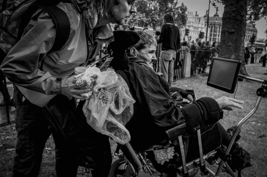 DPAC Save the Independent Living Fund – Westminster Abbey Demo June 28th 2014