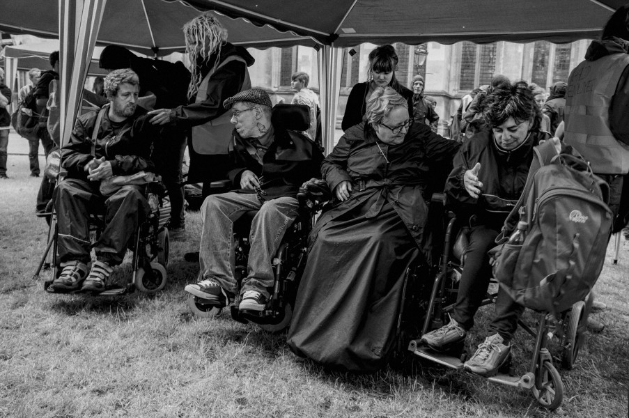 DPAC Save the Independent Living Fund – Westminster Abbey Demo June 28th 2014