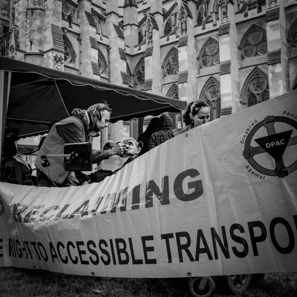 DPAC Save the Independent Living Fund – Westminster Abbey Demo June 28th 2014