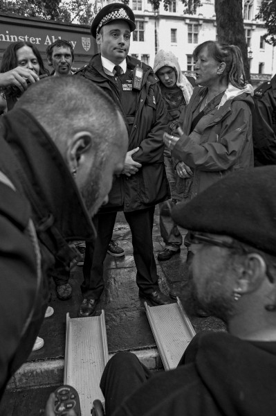 DPAC Save the Independent Living Fund – Westminster Abbey Demo June 28th 2014