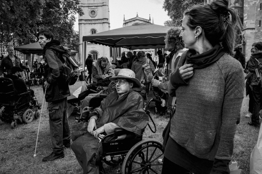 DPAC Save the Independent Living Fund – Westminster Abbey Demo June 28th 2014