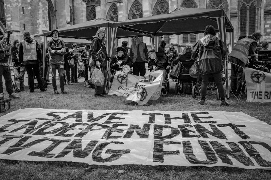 DPAC Save the Independent Living Fund – Westminster Abbey Demo June 28th 2014