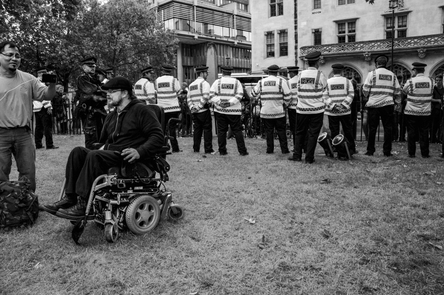 DPAC Save the Independent Living Fund – Westminster Abbey Demo June 28th 2014