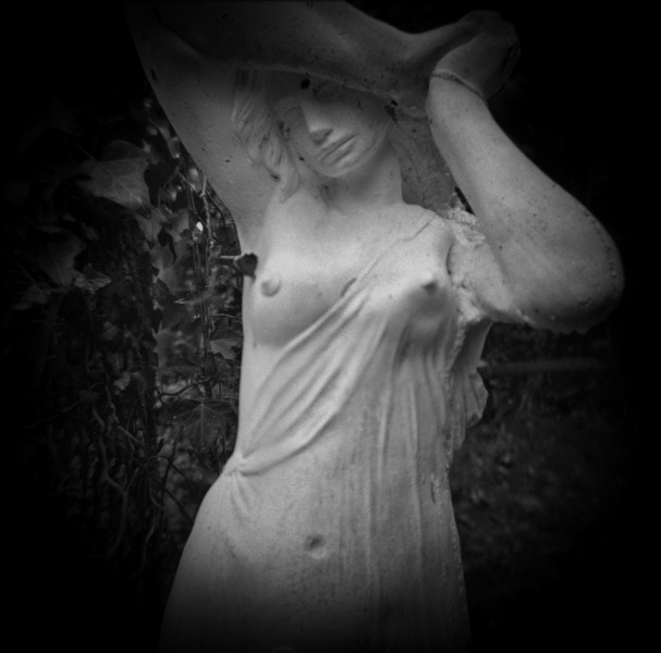 Holga photograph of Garden Memorial - 2 by Christopher John Ball Holga photograph of Garden Memorial - 2 by Christopher John Ball