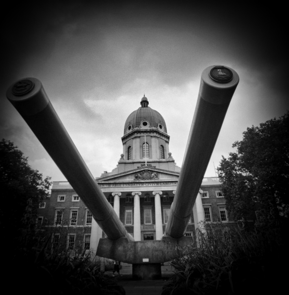 Holga photograph of Imperial War Museum London - 1 by Christopher John Ball Holga photograph of Imperial War Museum London - 1 by Christopher John Ball