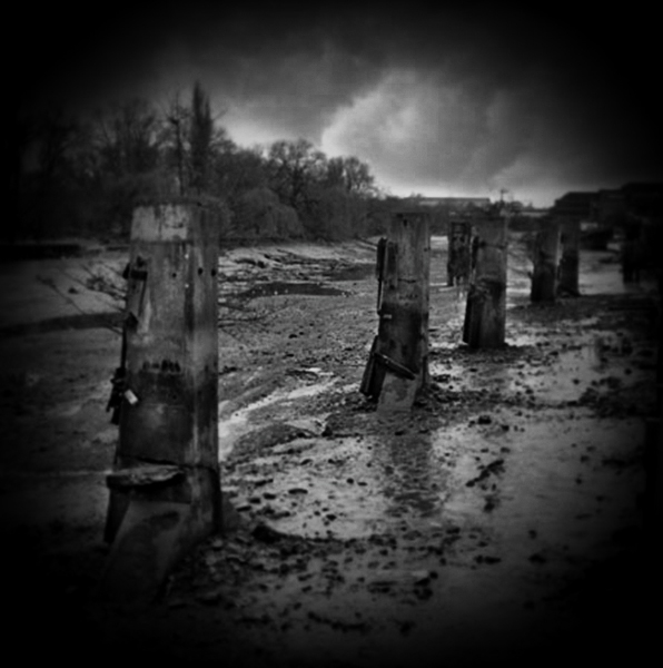 Holga 'River at Low Tide' Triptych -3 by Christopher John Ball - Photographer & Writer Holga 'River at Low Tide' Triptych -3 by Christopher John Ball - Photographer & Writer