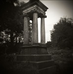 Holga Study of Abney Park in London by Christopher John Ball - Photographer & Writer