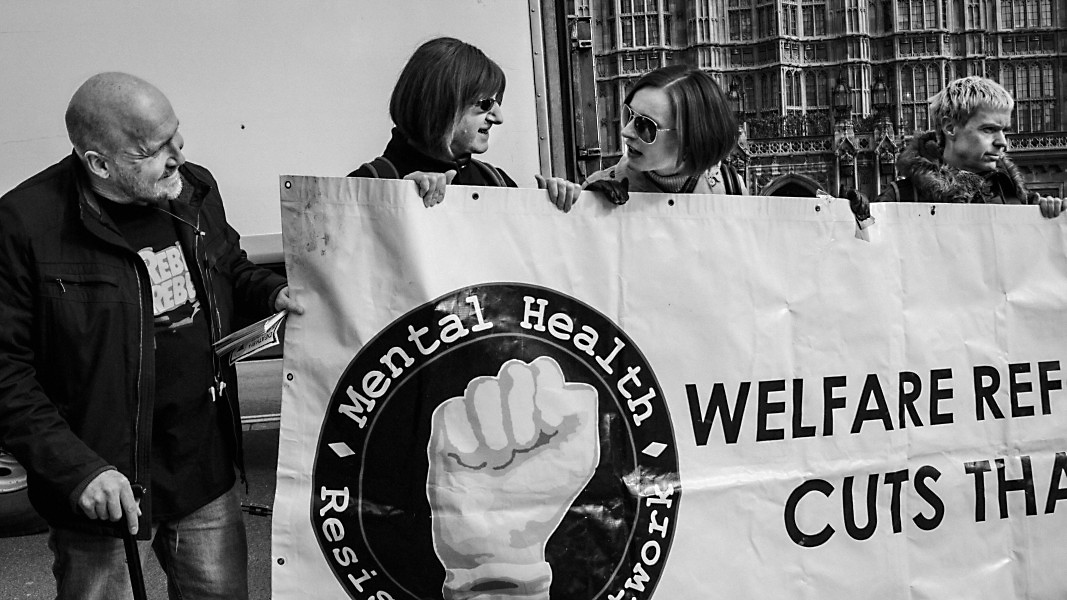 DPAC - Protest Against the PIP Changes - 7th March 2017 Westminster, London. Photographs by Christopher John Ball