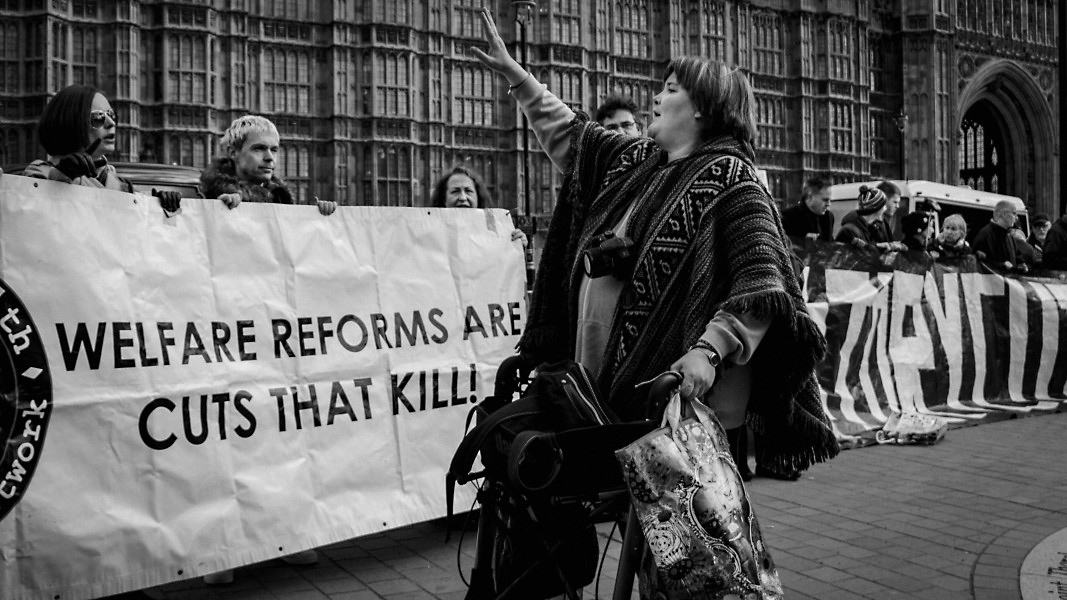 DPAC - Protest Against the PIP Changes - 7th March 2017 Westminster, London. Photographs by Christopher John Ball