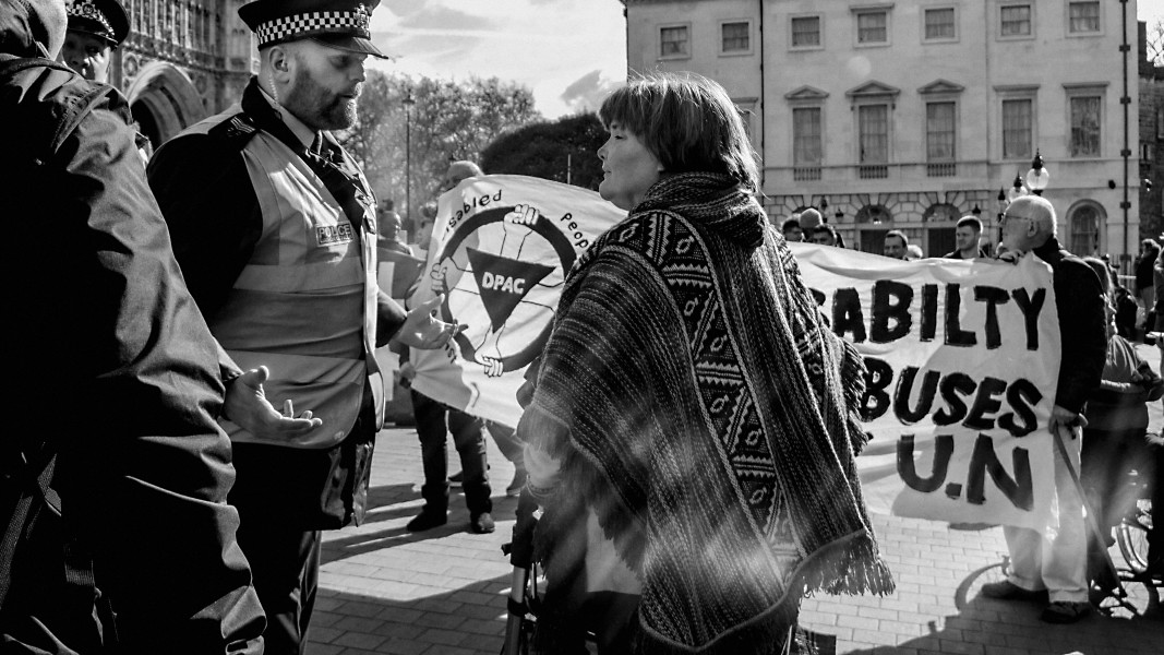 DPAC - Protest Against the PIP Changes - 7th March 2017 Westminster, London. Photographs by Christopher John Ball