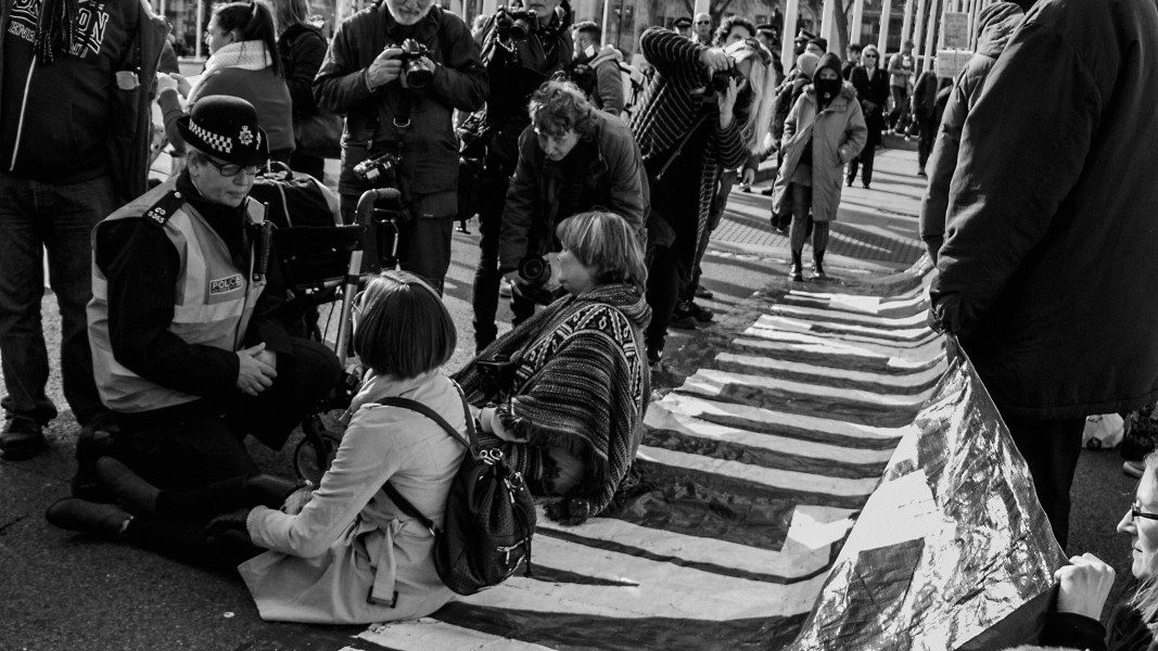 DPAC - Protest Against the PIP Changes - 7th March 2017 Westminster, London. Photographs by Christopher John Ball