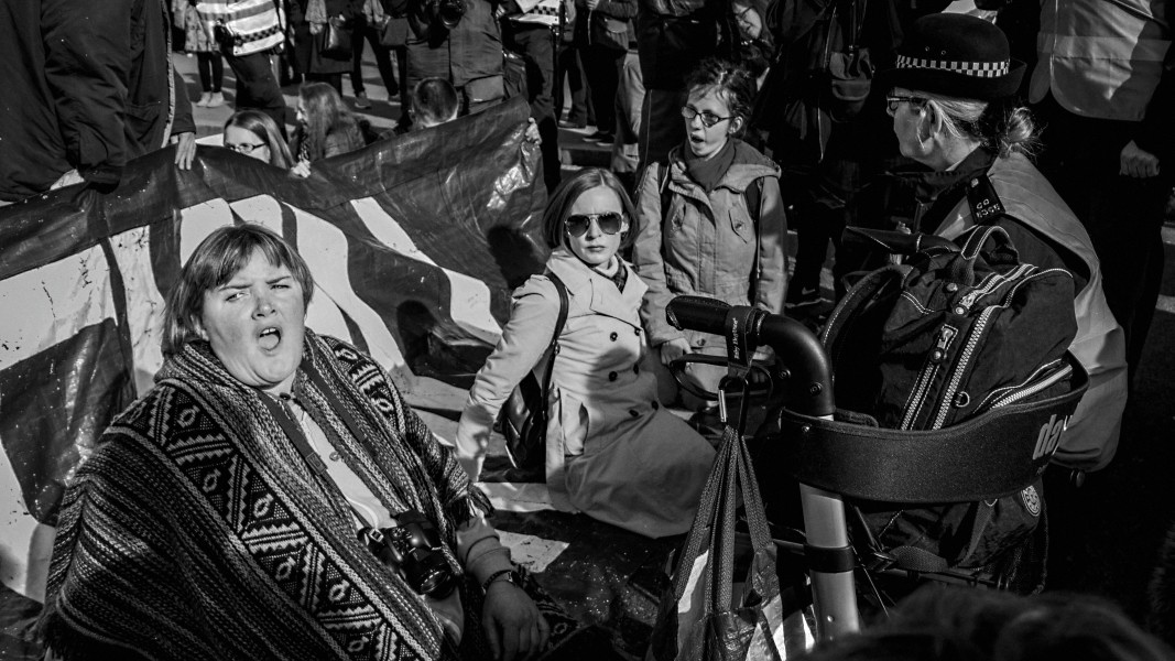 DPAC - Protest Against the PIP Changes - 7th March 2017 Westminster, London. Photographs by Christopher John Ball