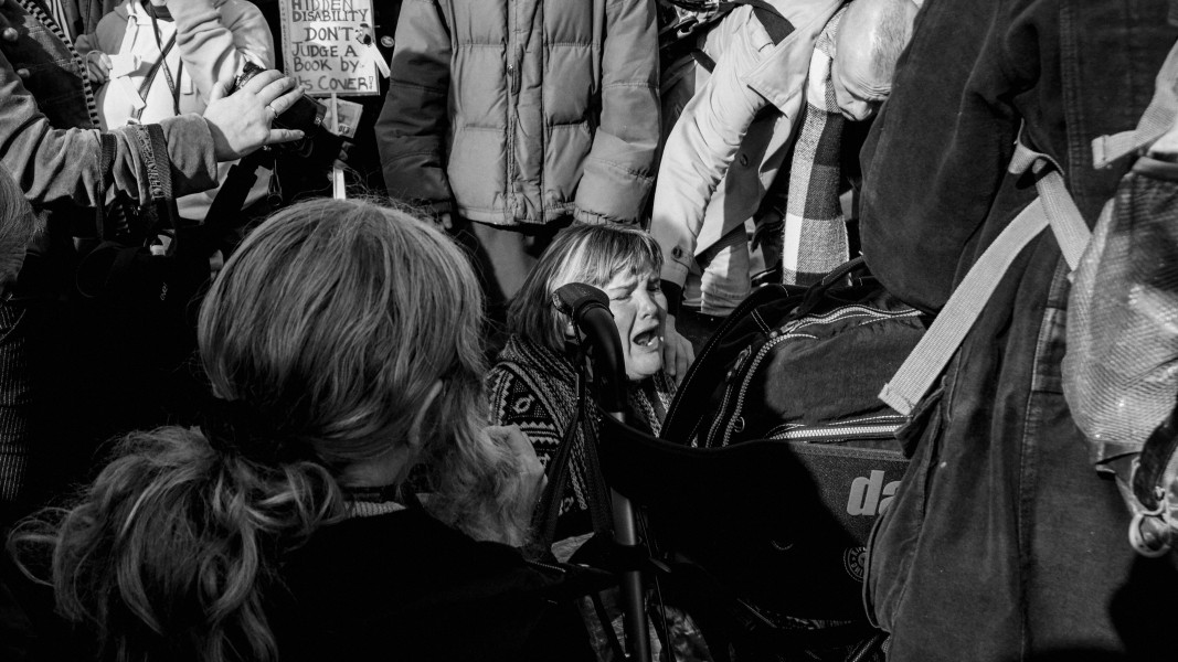 DPAC - Protest Against the PIP Changes - 7th March 2017 Westminster, London. Photographs by Christopher John Ball DPAC - Protest Against the PIP Changes - 7th March 2017 Westminster, London. Photographs by Christopher John Ball