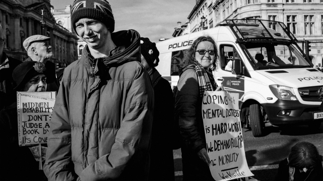 DPAC - Protest Against the PIP Changes - 7th March 2017 Westminster, London. Photographs by Christopher John Ball