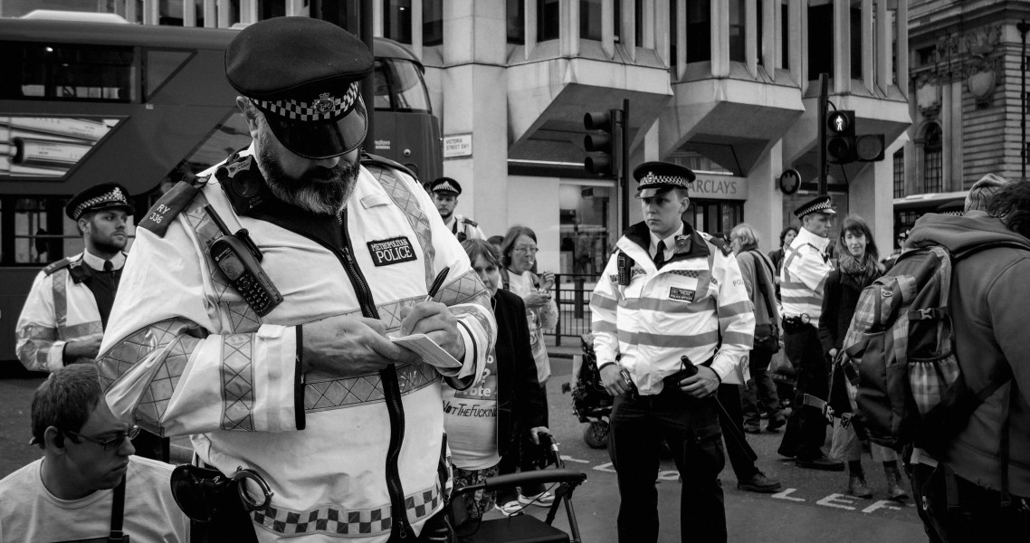 DPAC 'Trash The Tories' Demonstration 2017 General Election, London. 2nd May 2017 - Part One - Road Block. Photographs by Christopher John Ball DPAC 'Trash The Tories' Demonstration 2017 General Election, London. 2nd May 2017 - Part One - Road Block.