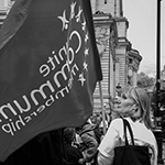 DPAC 'Trash The Tories' Demonstration 2017 General Election, London. 2nd May 2017 - Part Three - March Towards Conservative Party HQ - Photographs by Christopher John Ball