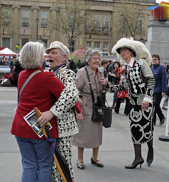 London - A City and its People - St Georges Day Trafalgar Square 2008 - A photographic study by Christopher John Ball - Photographer and Writer
