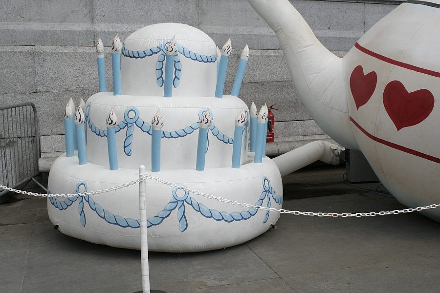 London - A City and its People - St Georges Day Trafalgar Square 2008 - A photographic study by Christopher John Ball - Photographer and Writer