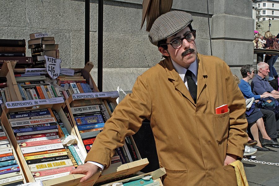 London - A City and its People - St Georges Day Trafalgar Square 2008 - A photographic study by Christopher John Ball - Photographer and Writer