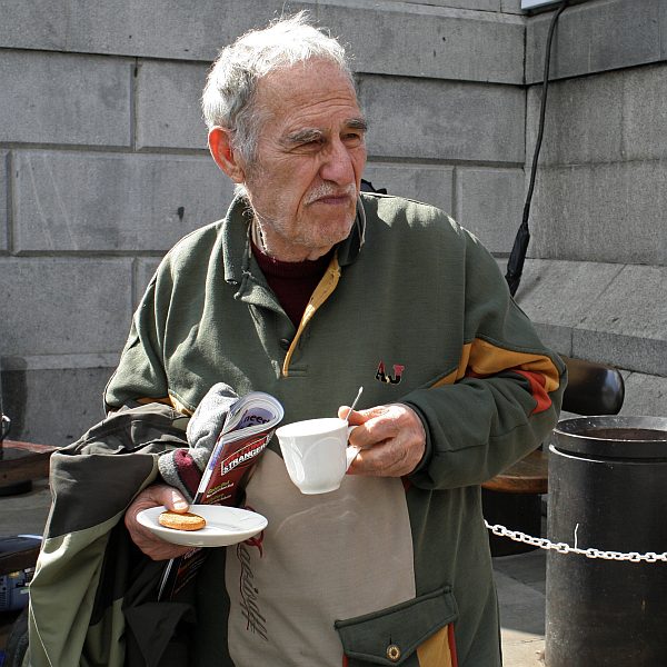 London - A City and its People - St Georges Day Trafalgar Square 2008 - A photographic study by Christopher John Ball - Photographer and Writer